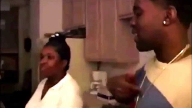 Kanye & His Mom Rap Together At Home