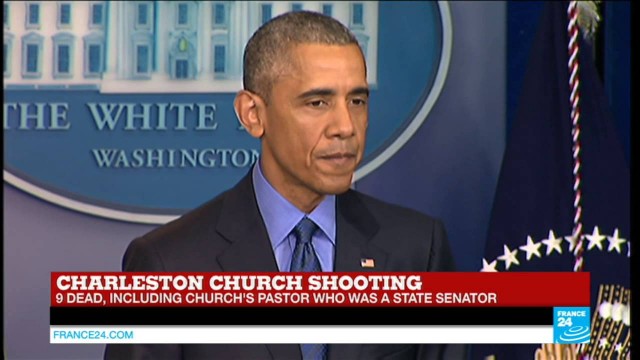 Charleston church shooting – Barack Obama: ‘I’ve had to make statements like this too many times’