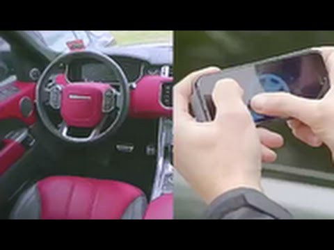 Range Rover Gets Driven With A Smartphone App!