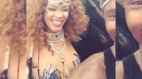 Rihanna in Barbados Carnival 2015 Video Compilation