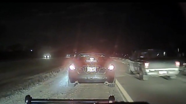 13 Yr Old Loses Control Of Car During Police Chase